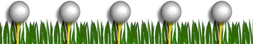 golf ball border clip art - photo #32